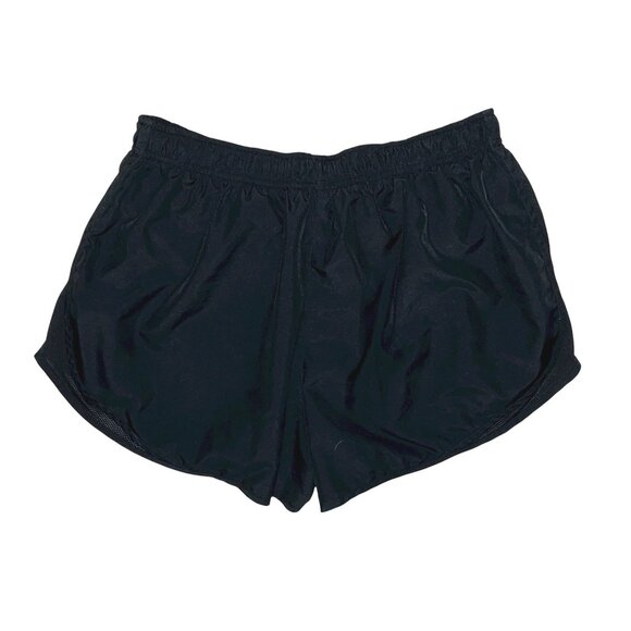 Nike Dri-Fit Black Running Shorts w/ Inner Lining Size Medium Womens Lightweight - Picture 3 of 4
